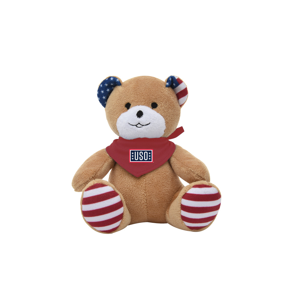 USO 6" Patriotic Bear