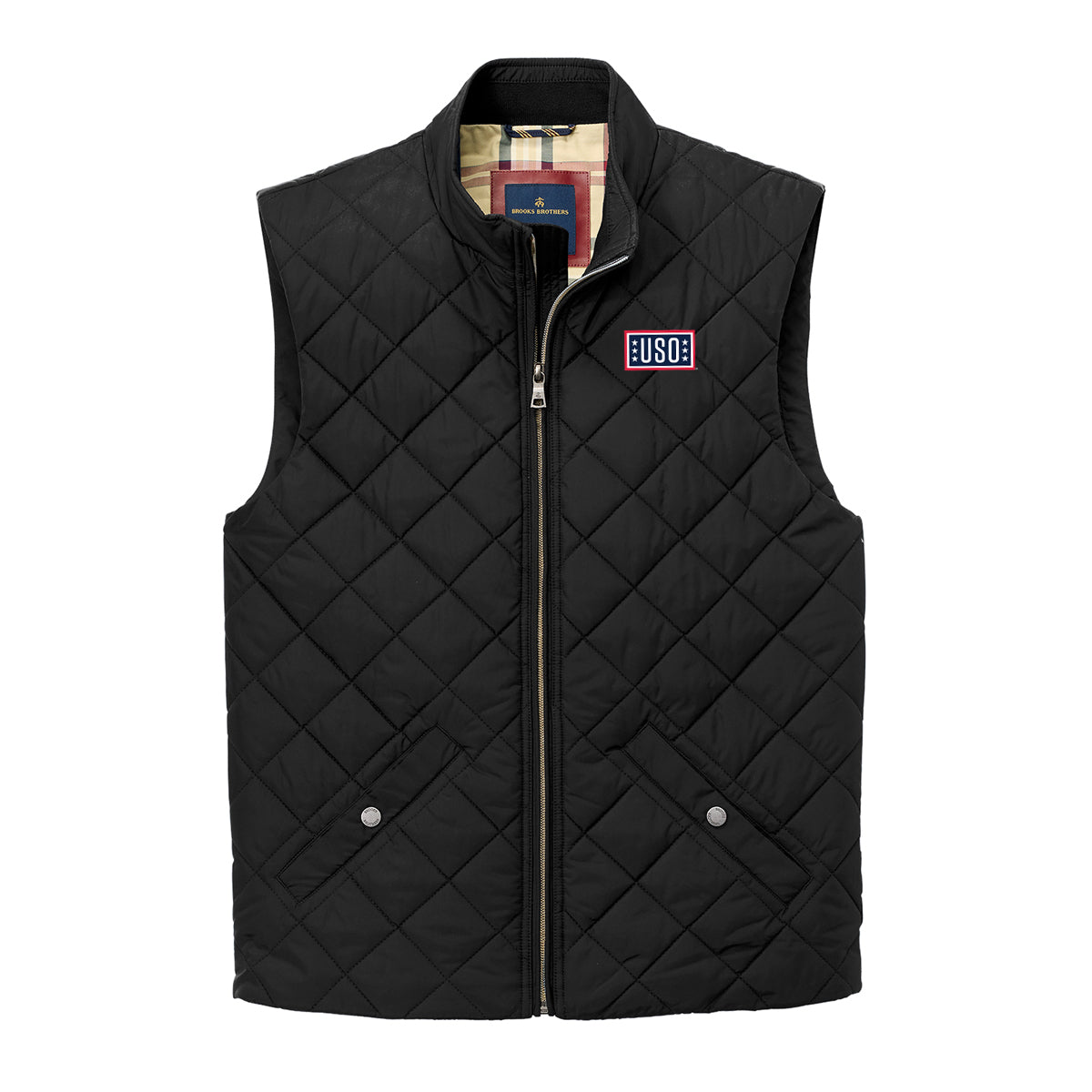 USO Brooks Brothers Quilted Vest
