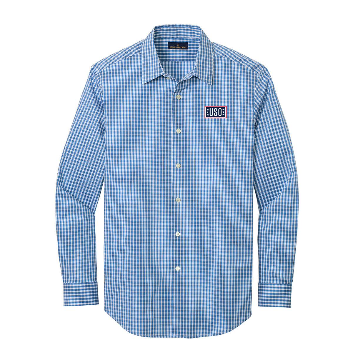 USO Brooks Brothers® Tech Stretch Patterned Shirt