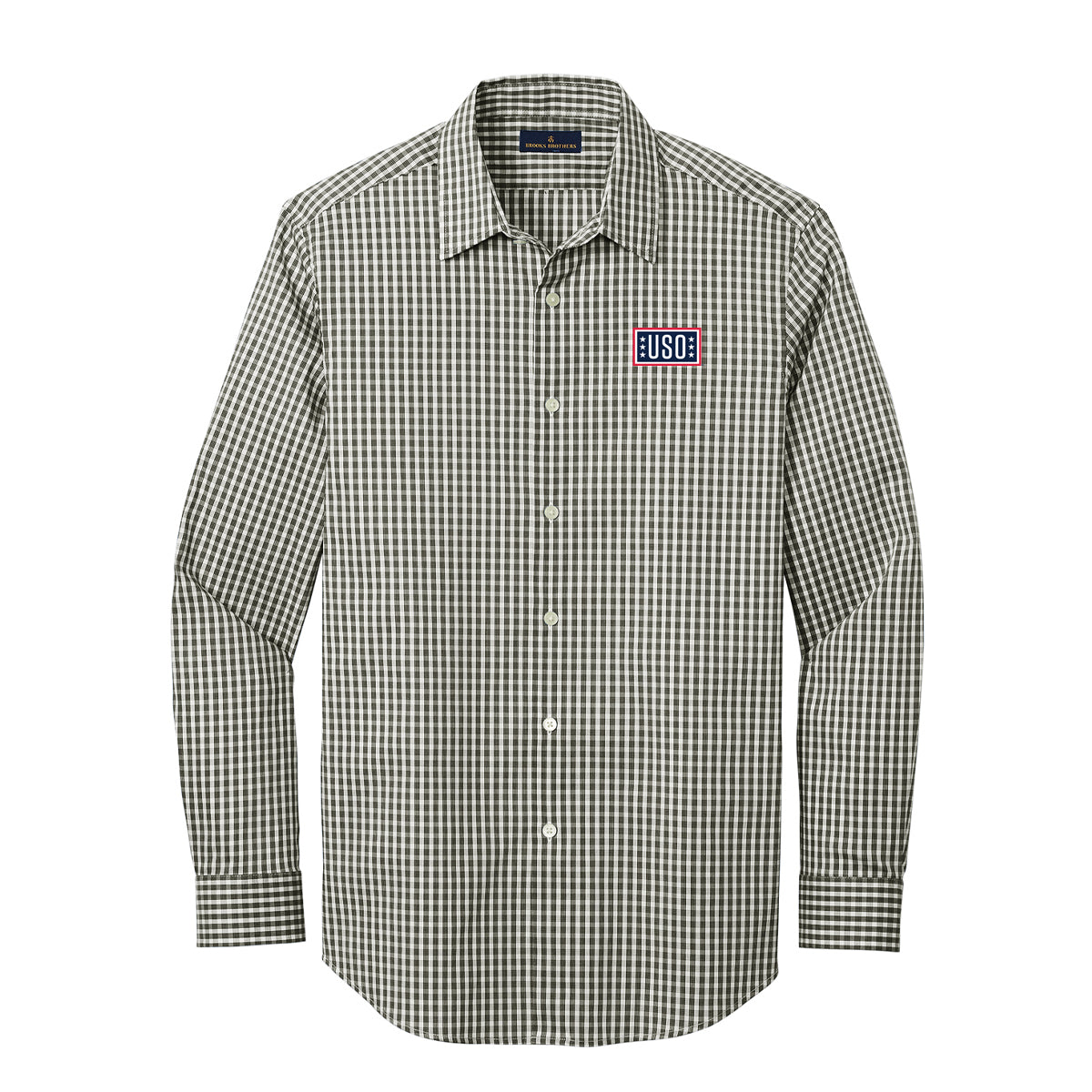 USO Brooks Brothers® Tech Stretch Patterned Shirt