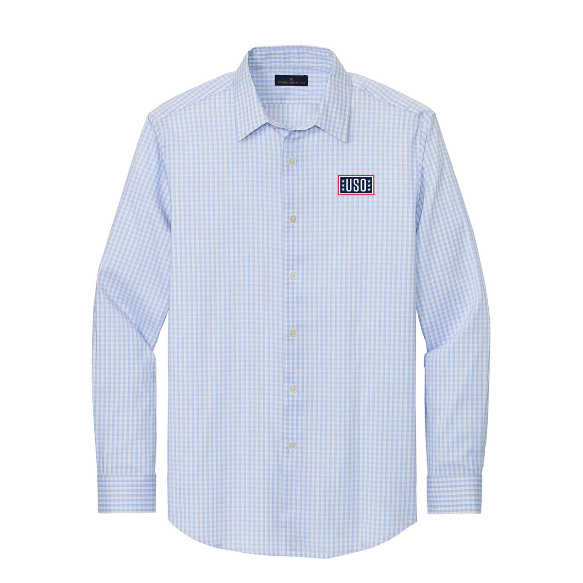 USO Brooks Brothers® Tech Stretch Patterned Shirt