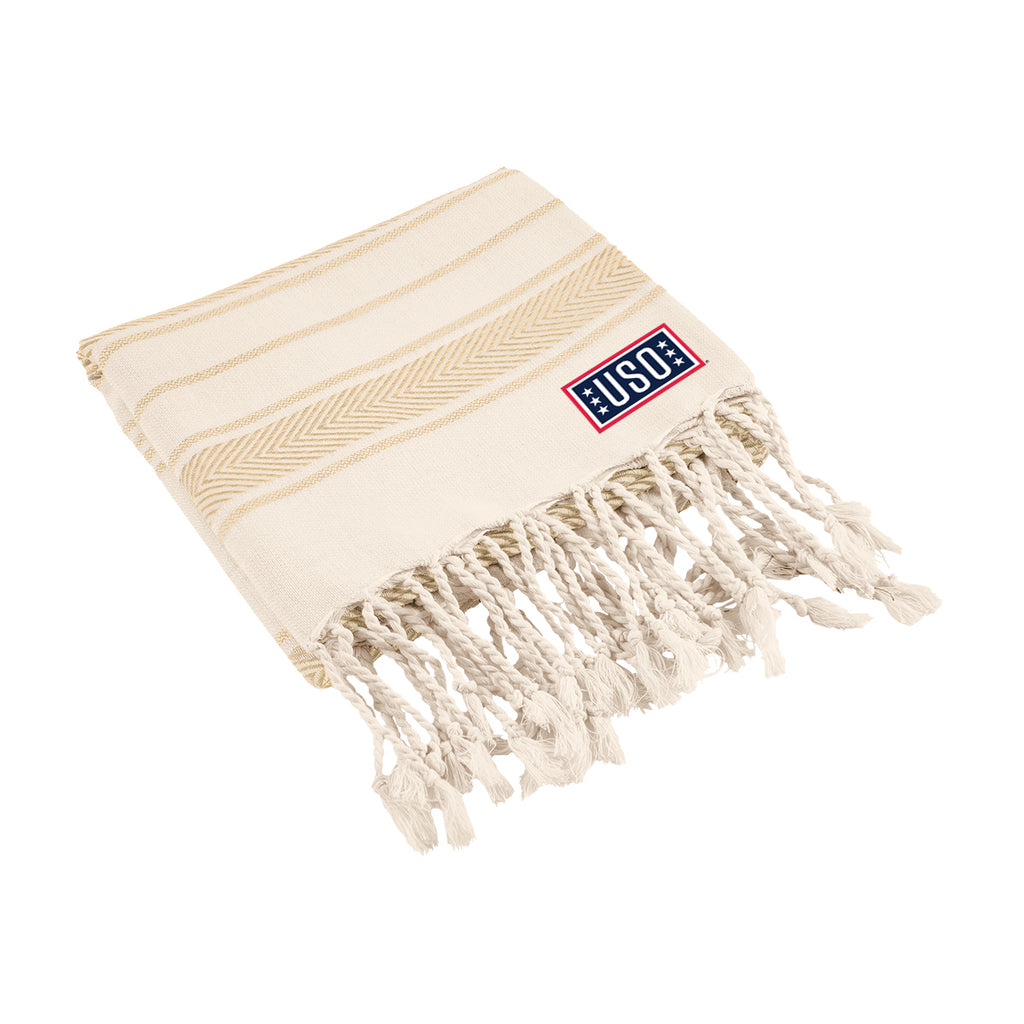USO Bungalow Beach Towel