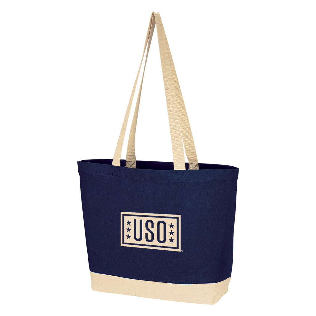 USO Charlie 10 Oz Cotton Tote Bag