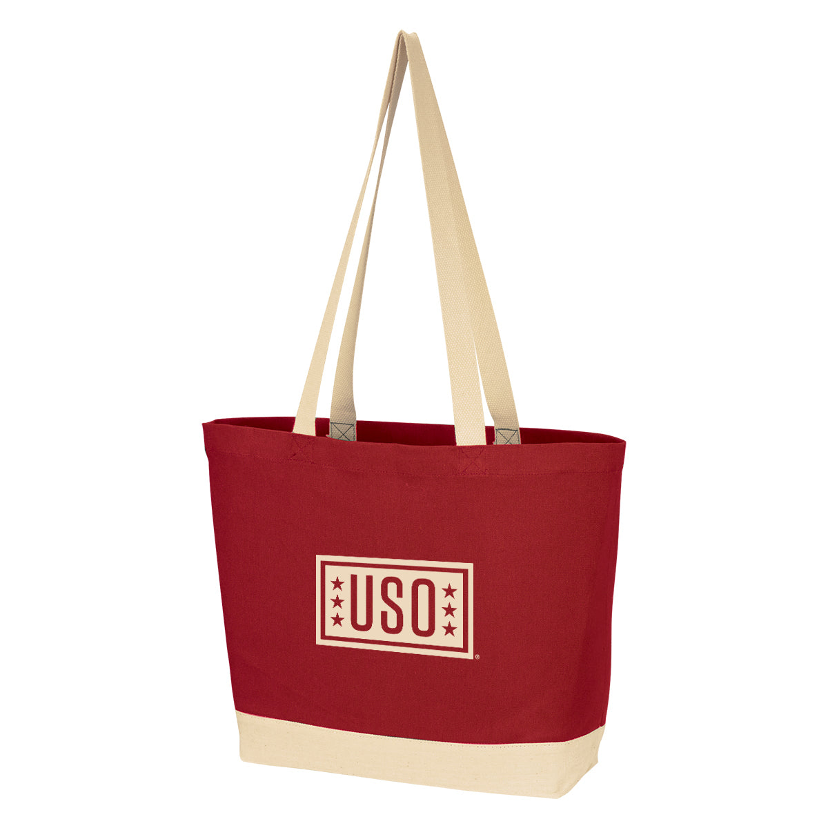 USO Charlie 10 Oz Cotton Tote Bag