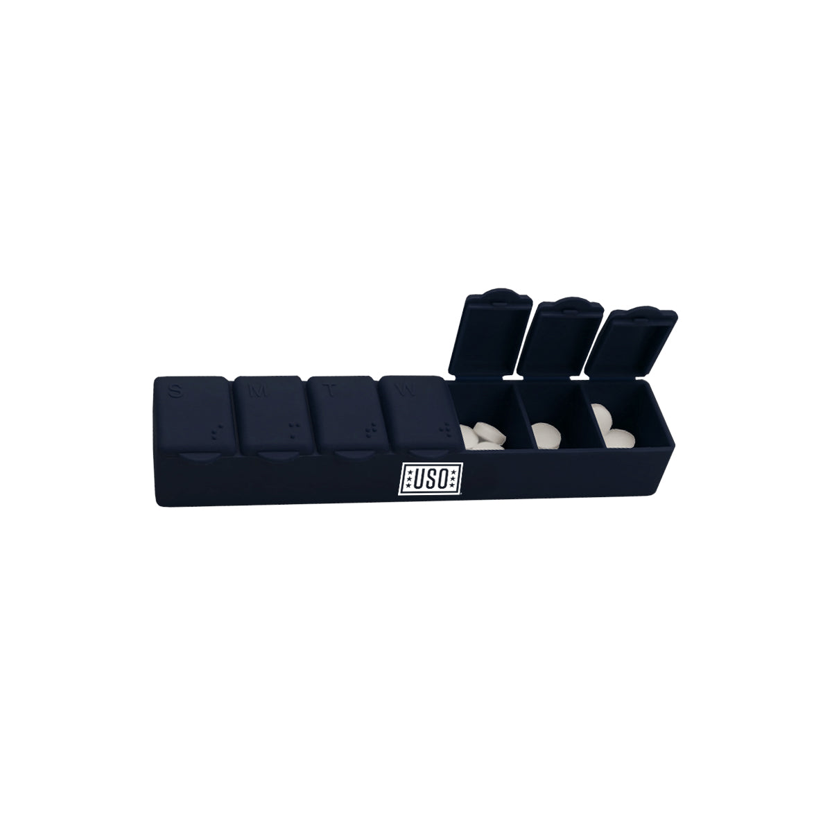 USO Made In The USA 7-Day Pill Case