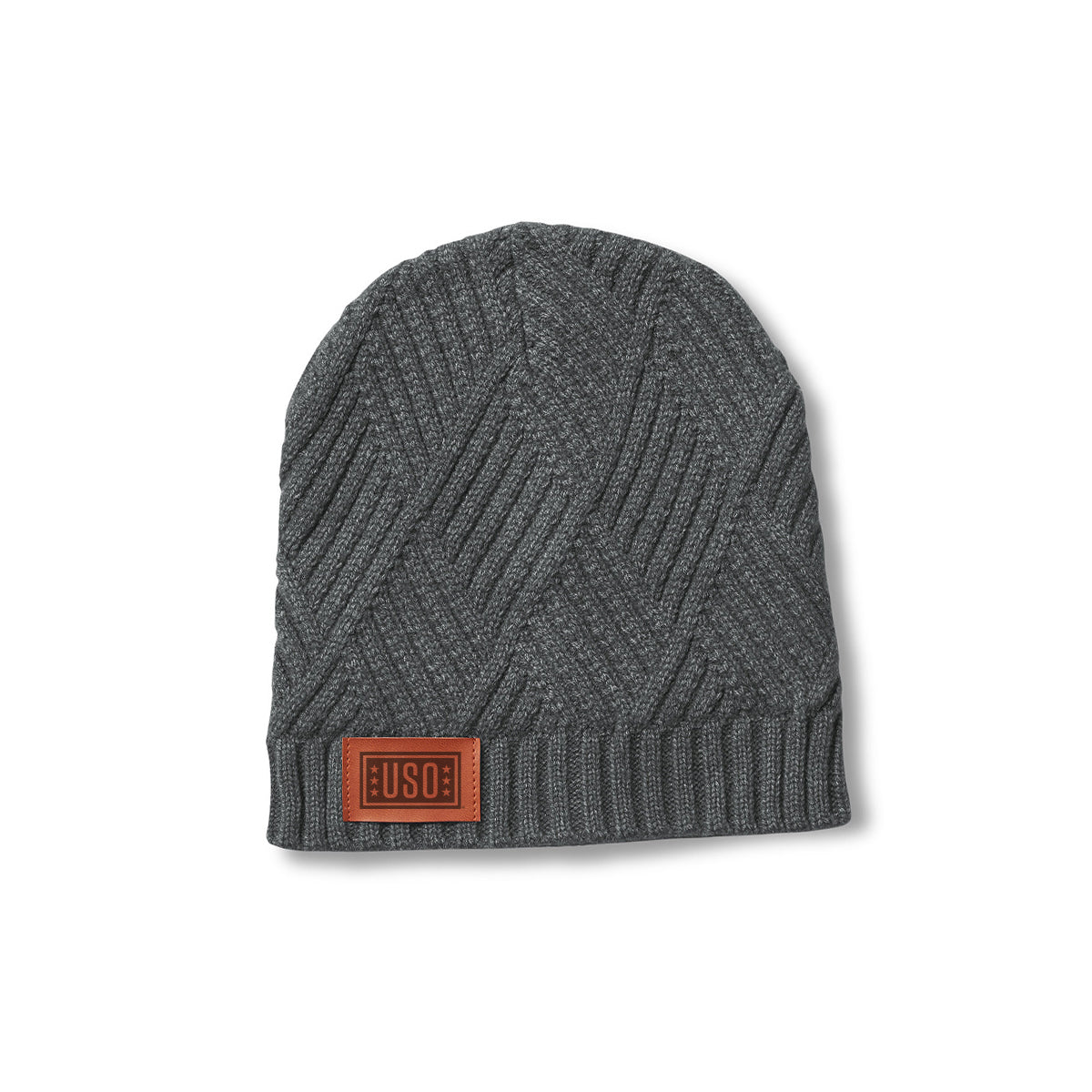 Leeman Trellis Knit Beanie
