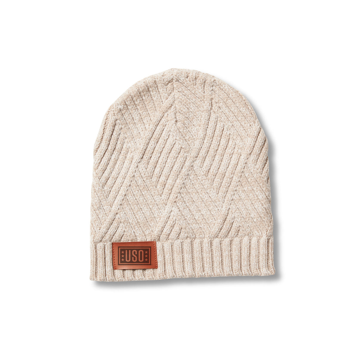 Leeman Trellis Knit Beanie