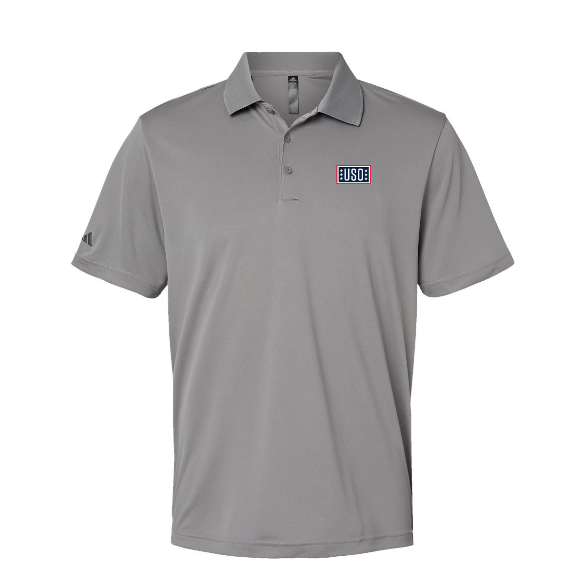 USO Adidas Mens Performance Polo