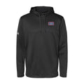 USO Men's Textured Mixed Media Midweight Hooded Sweatshirt