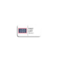 The Apollo Full Color Name Badge. 1.5"X3"