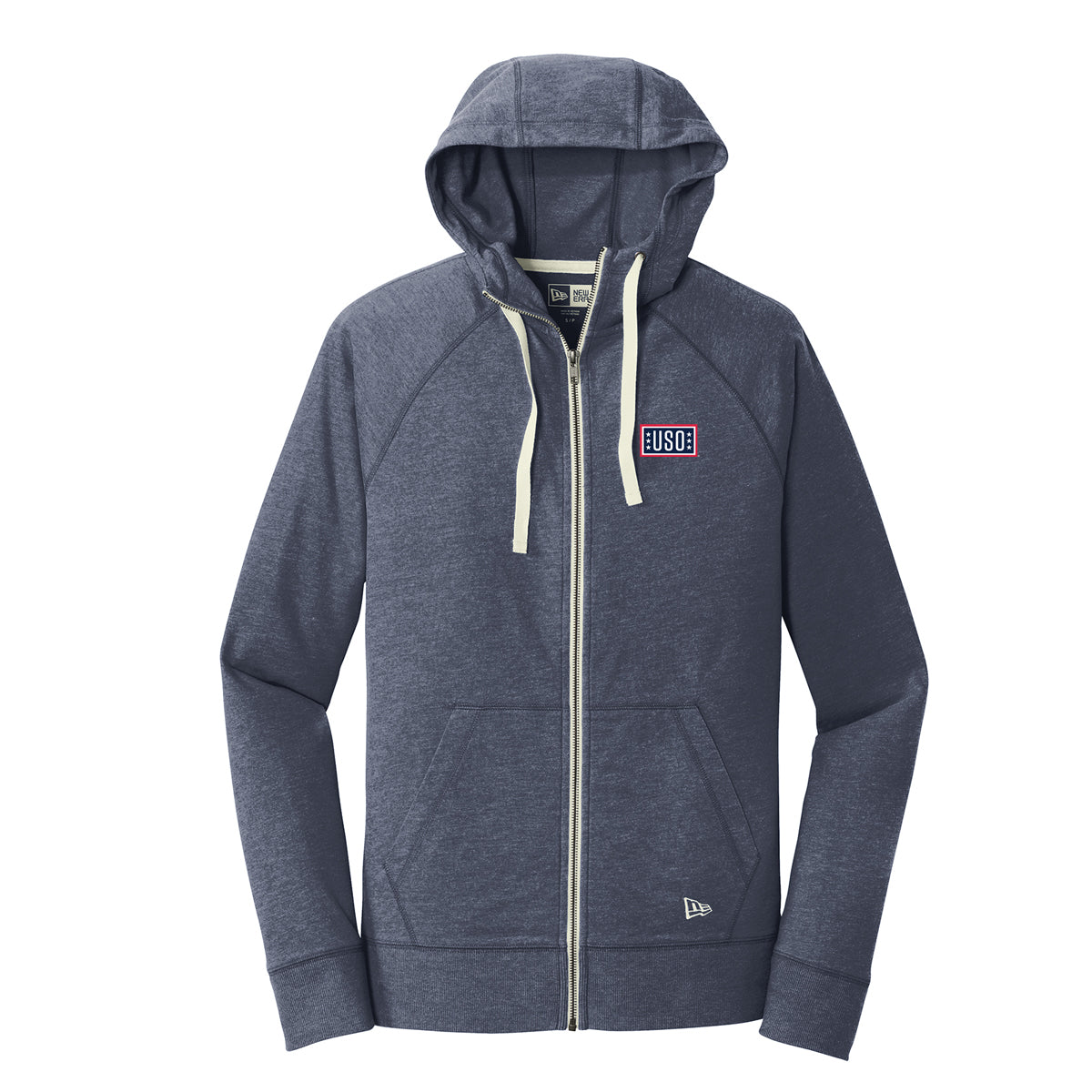 USO Sueded Cotton Blend Full-Zip Hoodie