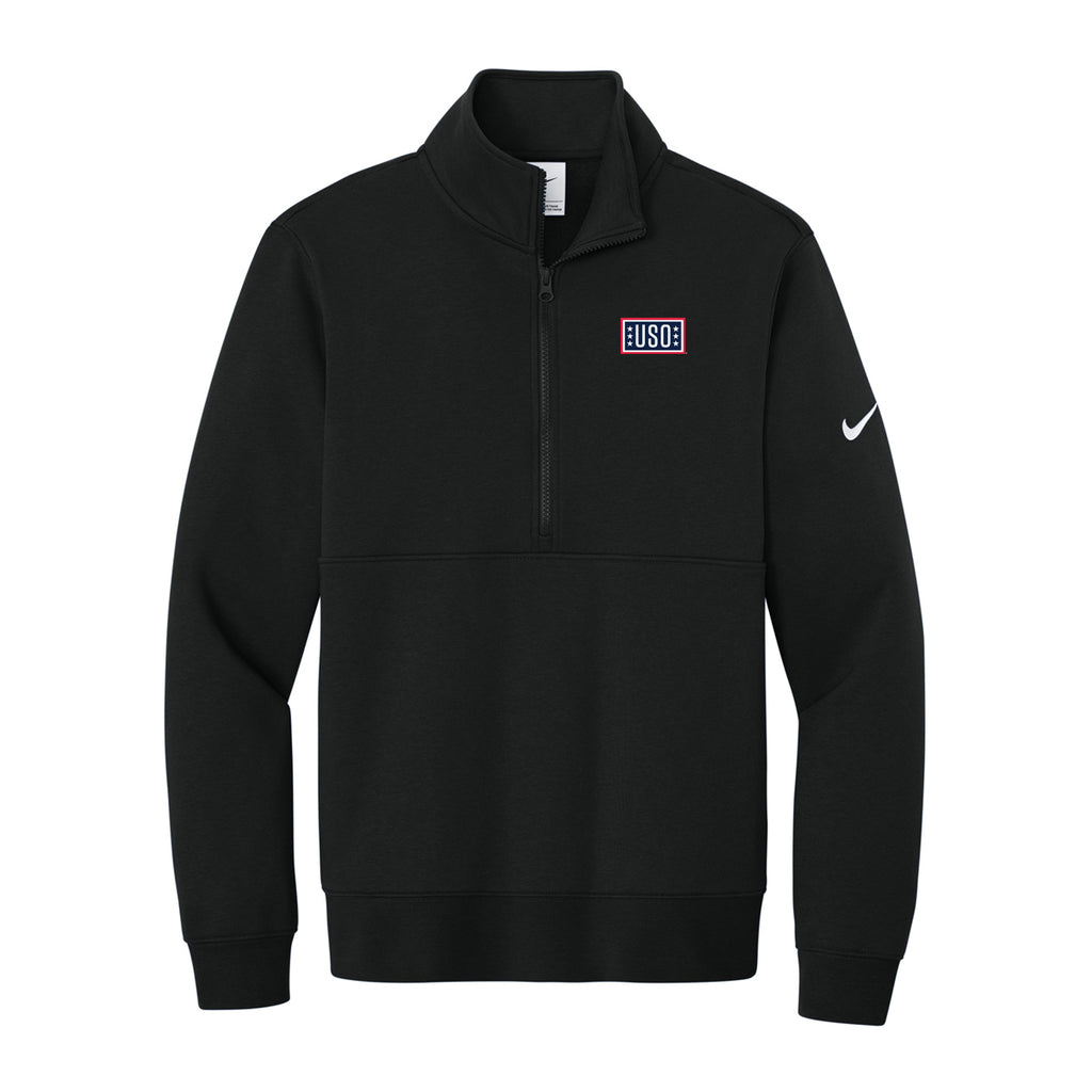 USO Nike Club Fleece Sleeve Swoosh 1/2-Zip