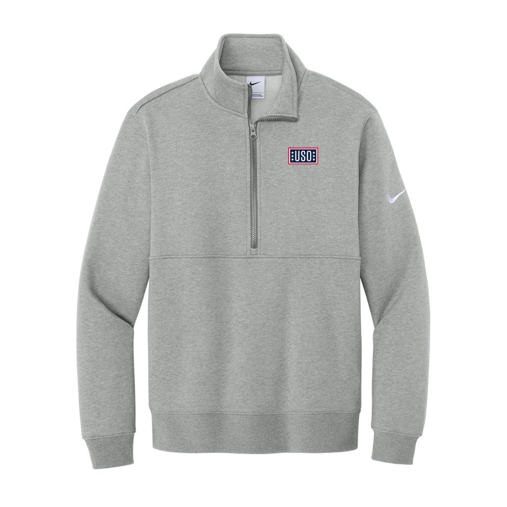 USO Nike Club Fleece Sleeve Swoosh 1/2-Zip