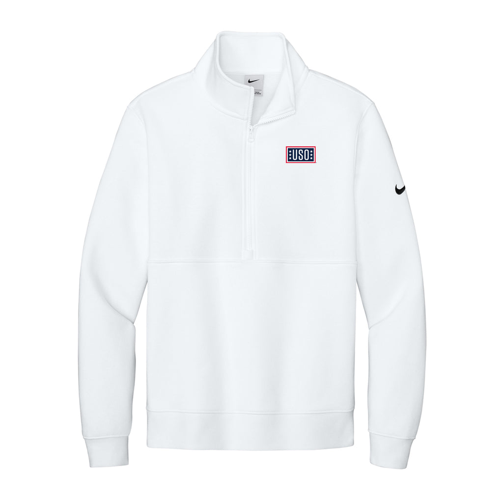 USO Nike Club Fleece Sleeve Swoosh 1/2-Zip