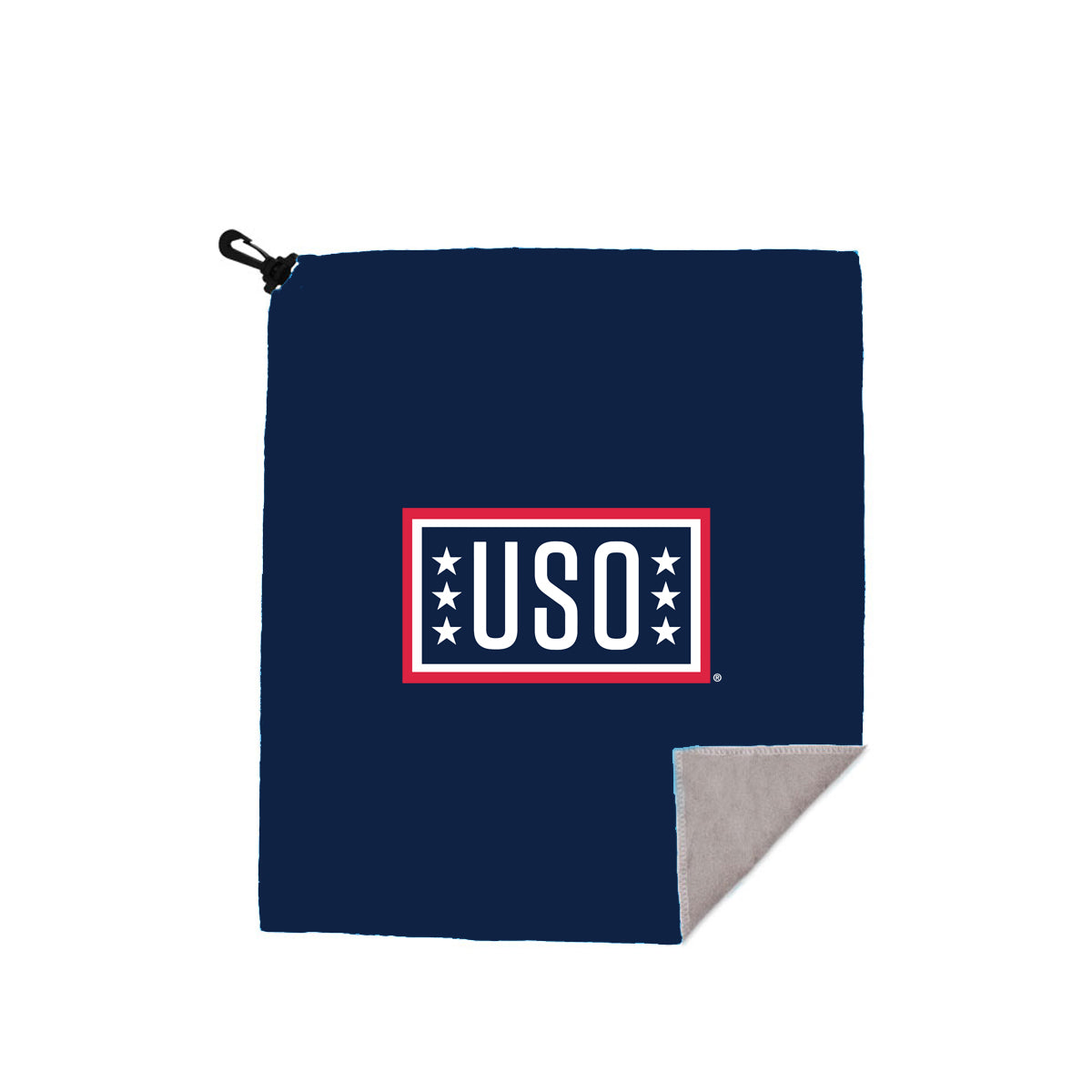 USO Made In The USA Premium Microfiber Golf Towel