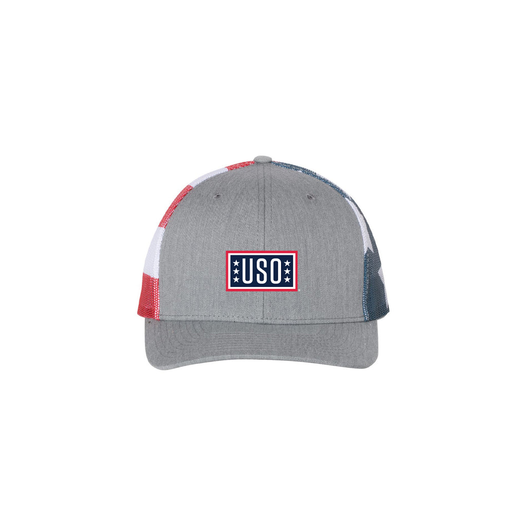 USO Printed Mesh Trucker Cap