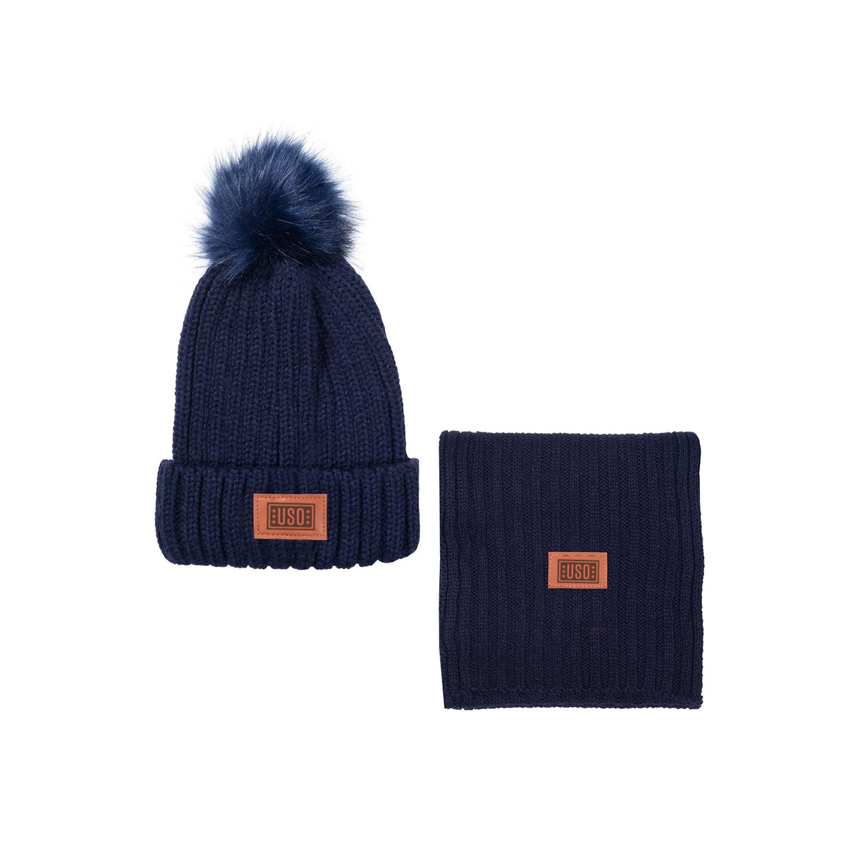 Leeman Ribbed Knit Winter Duo