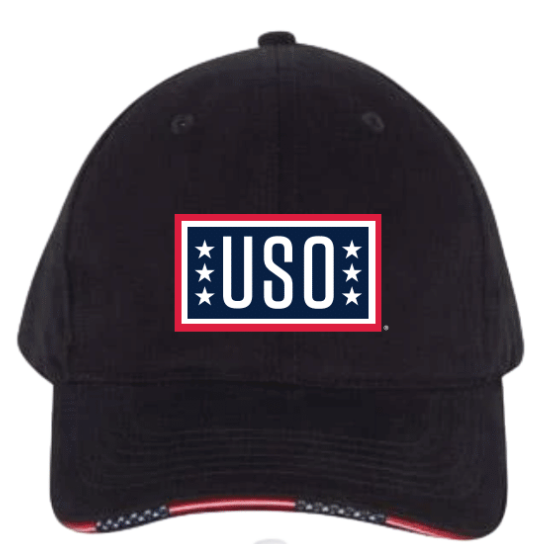USO Brushed Cotton With Woven Flag Sandwich