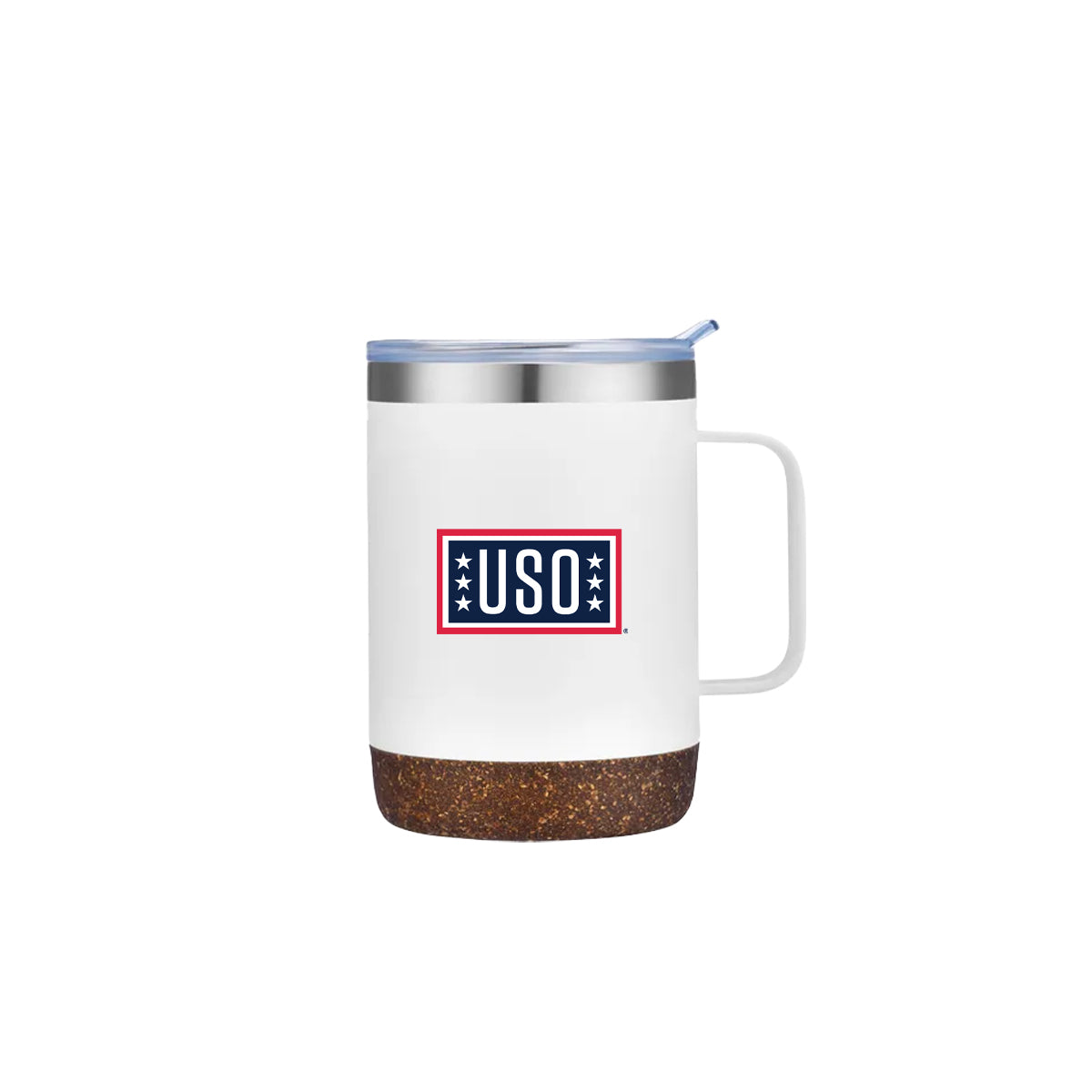 USO Slate 12 OZ Vacuum Mug With Cork Bottom