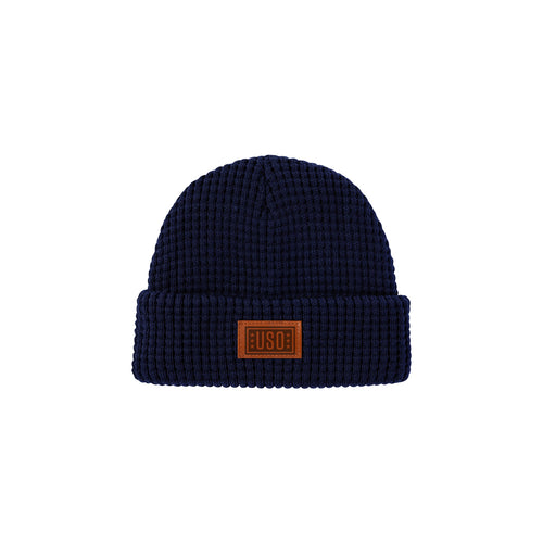 Leeman Waffle Knit Beanie