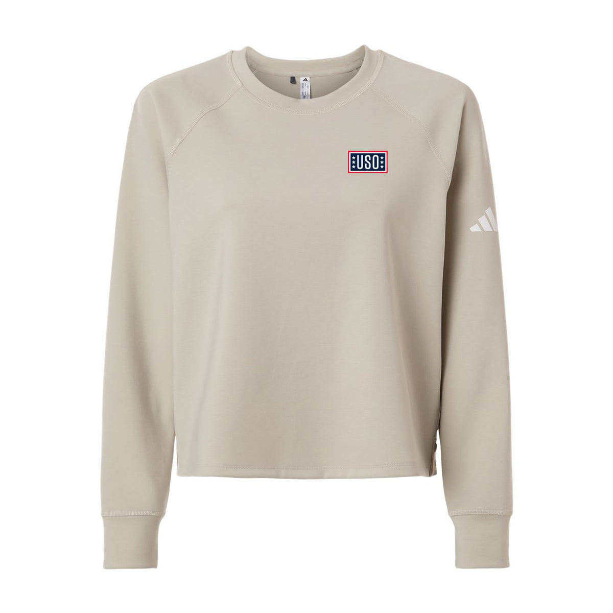 USO Women's Beyond Side-Snap Crewneck Sweatshirt