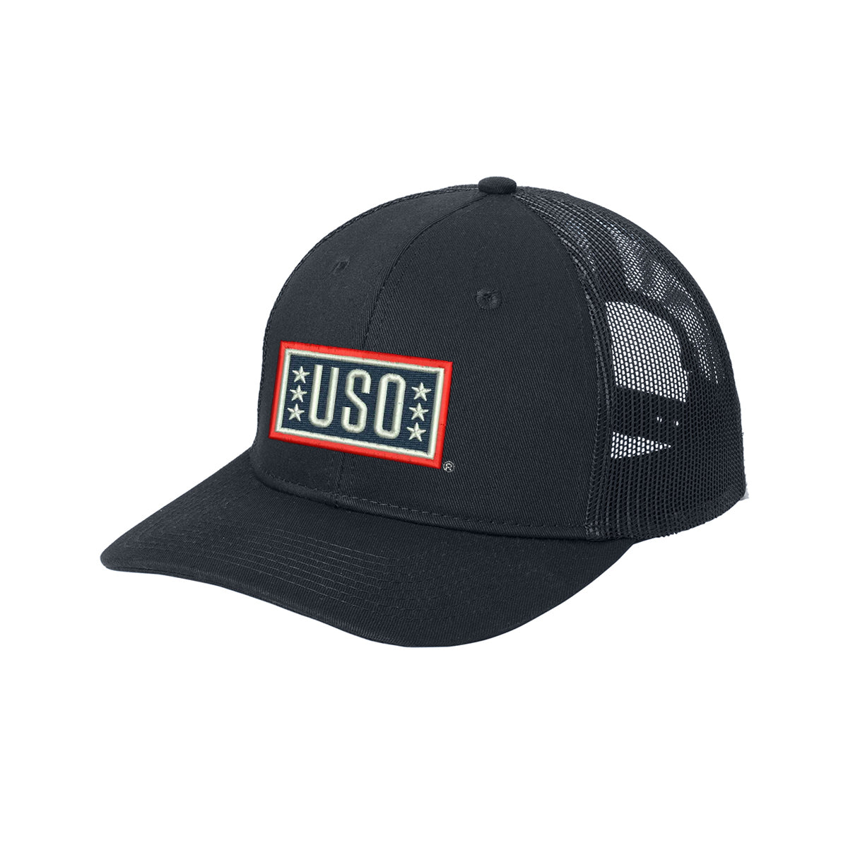 USO Snapback Trucker Cap